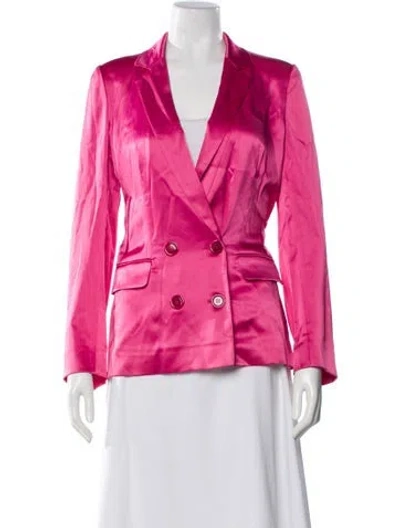 Pre-owned Moschino Blazer In Pink