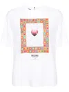 Moschino Blouse With Print In White