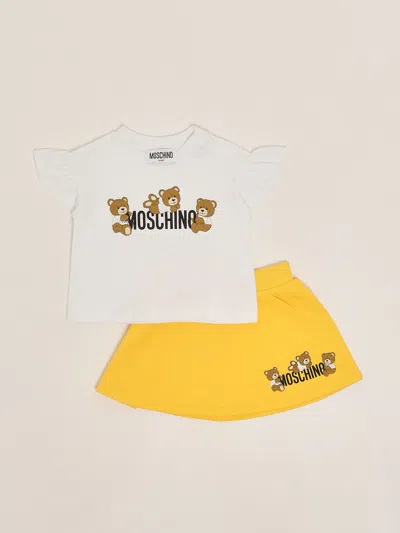 Moschino Babies' Blouses+skirt Suit In Multi
