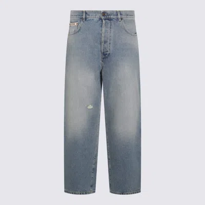 Moschino Blue Cotton Denim Jeans