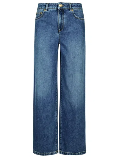 Moschino Blue Cotton Jeans