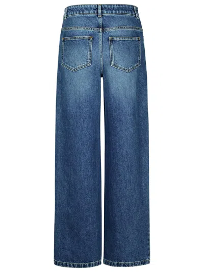MOSCHINO BLUE COTTON JEANS