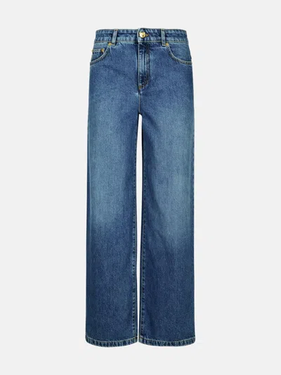 Moschino Kids' Blue Cotton Jeans