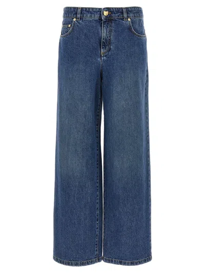 MOSCHINO MOSCHINO BLUE COTTON JEANS