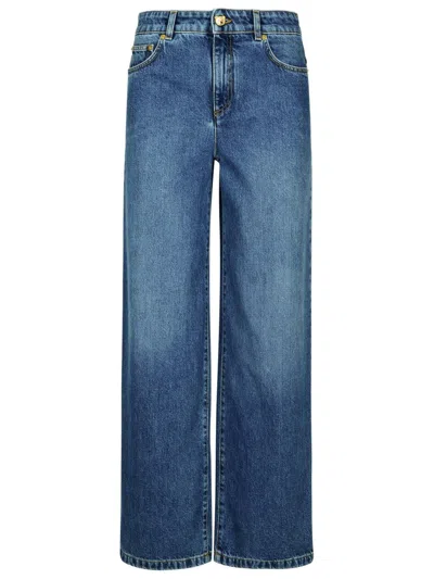 MOSCHINO MOSCHINO BLUE COTTON JEANS