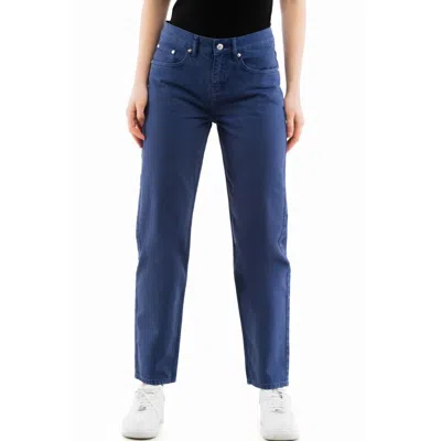 Moschino Cotton Straight-leg Jeans In Blue