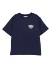 Moschino Blue T-shirt For Kids With Teddy Bear In Blue