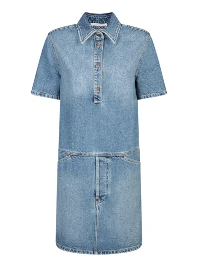Moschino Blue Denim Dress