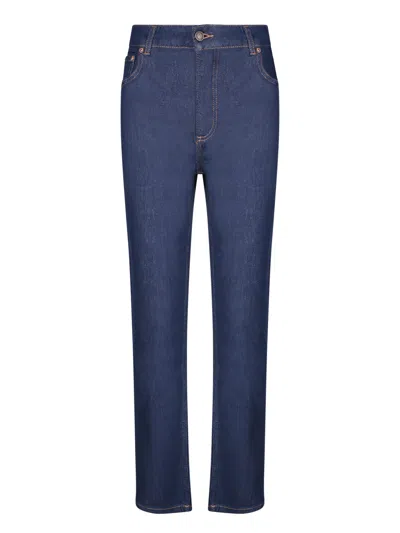 Moschino Blue Denim Skinny Jeans