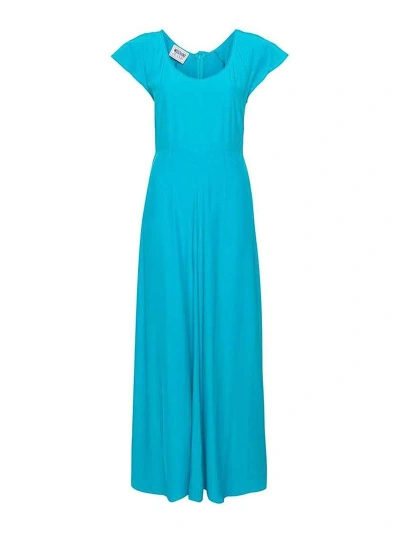 Moschino Blue Scoop Dress