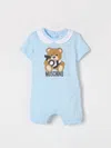 Moschino Bodysuit  Kids Color Sky Blue