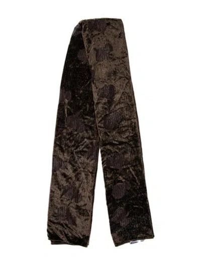 Pre-owned Moschino Bogdan Paisley Print Scarf