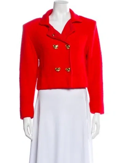 Pre-owned Moschino Bolero In Red