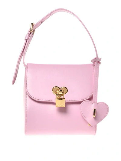 Moschino Bolsa Bandolera - Rosado In Burgundy