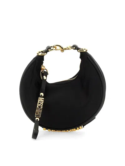 Moschino Bag With Shoulder Strap In Black