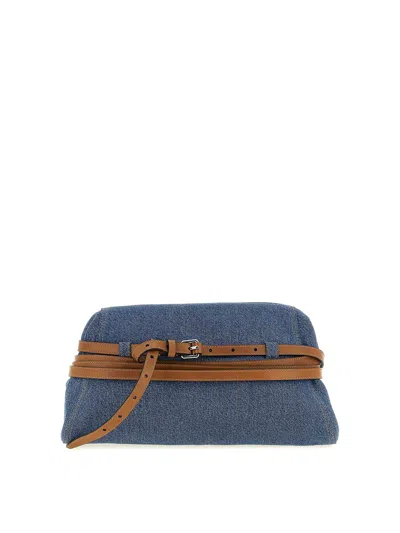 Moschino Bolso Clutch - Azul