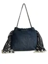 MOSCHINO BLUE DENIM BAG