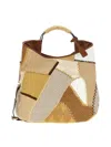 Moschino Handle Me Interwovened Top Handle Bag