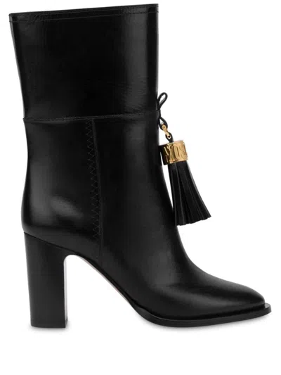 Moschino Boots In Black