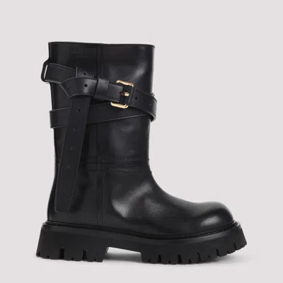 Moschino Boots In Black