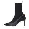 Moschino Boots Black In Nero Neri E Grigi