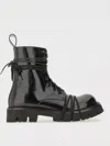 Moschino Couture Laceup Boot In Black