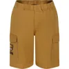 MOSCHINO BOROWN SHORTS FOR KIDS WITH TEDDY BEAR AND LOGO