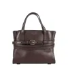 Moschino Borsa Nappa In Brown