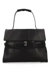 Moschino Borsa "tie Me" Medium In Black
