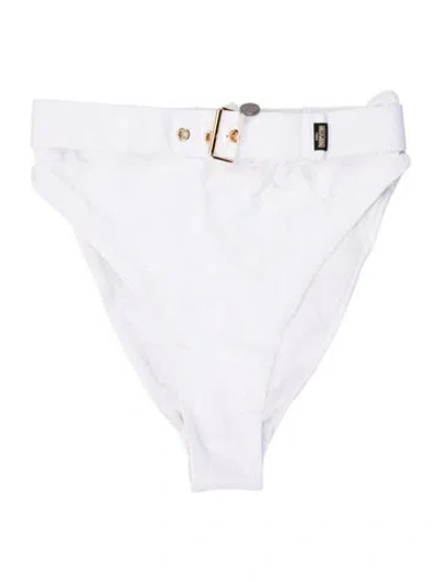 Pre-owned Moschino Bottoms In White