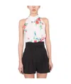 Moschino American Neck Shirt In White