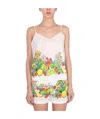 Moschino Boutique  Fresh Fruits Camisole In Multicolor