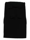 Moschino Bow-detail Dress In Black