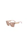 Moschino Box Logo Sunglasses In Pink