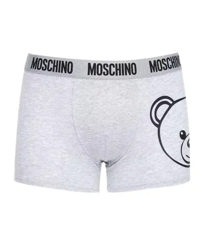 Moschino Boxer Shorts In White