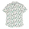 Moschino Boys Cactus And Teddy Bear-print Cotton Shirt In White