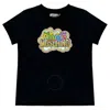 Moschino Boys Logo-print Crew Neck T-shirt In Black