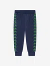 Moschino Boys Milano Logo Joggers In Blue