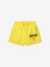 MOSCHINO BOYS MILANO LOGO SWIM SHORTS