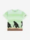 Moschino Monkey-print T-shirt In Green