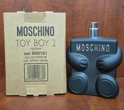 Moschino Boys Toy Boy 2 Edp Spray 3.4 oz (tester) Kids Fragrances 8011003906369 In Blue