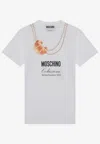 Moschino Graphic-print Cotton T-shirt In White