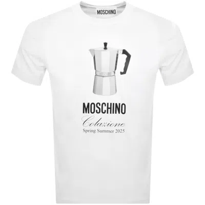 Moschino Max Mara Bridal Silk Jacket In White