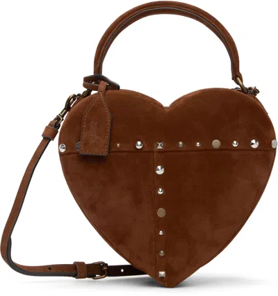Moschino Brown 'love Me' Bag