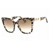 Moschino Brown Shaded Butterfly Ladies Sunglasses Mos098/s 0ht8/ha 55