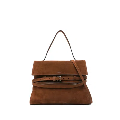 Moschino Brown Tote Bags Women