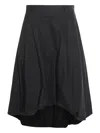Moschino Bubble-hem Skirt In Black