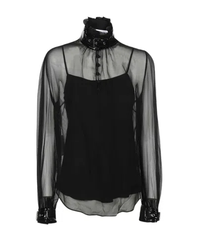 MOSCHINO BUCKLE BLOUSE