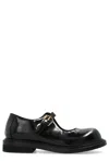Moschino Woman Loafers Black Size 8 Calfskin In Black