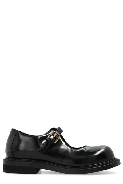 MOSCHINO BUCKLED MARY JANE SHOES